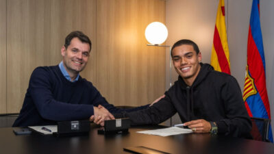 Barcelona, Ronaldinho’nun 17 yaşındaki oğluyla sözleşme imzaladı