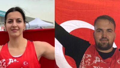 Milli atletlerden iki bronz madalya