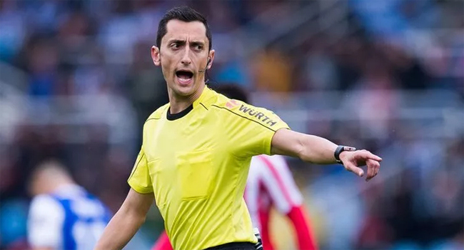 Milli maça İspanyol hakem Milli maça İspanyol hakem