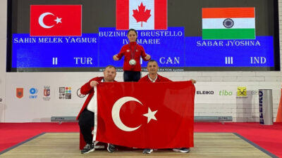 Melek Şahin’den 3 madalya