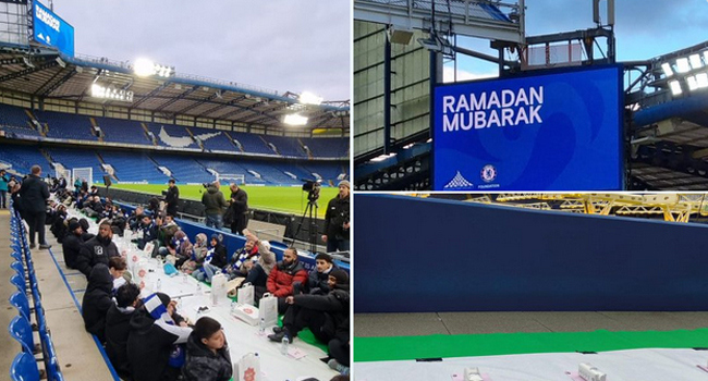 Chelsea’den bir ilk! Stamford Bridge’de iftar Chelsea’den bir ilk! Stamford Bridge’de iftar