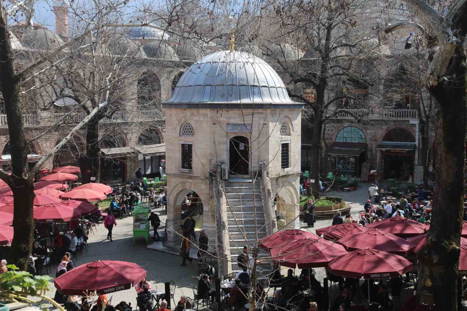 Bursa'nın 500 yıllık tarihi mirası! 1 500 yillik handa bulunan mescit mimarisiyle dikkat cekiyor d2983c8