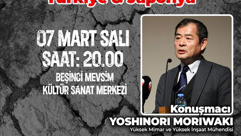 Japon Yüksek Mimar ‘Deprem Gerçeği’ semineri için İnegöl’e geliyor