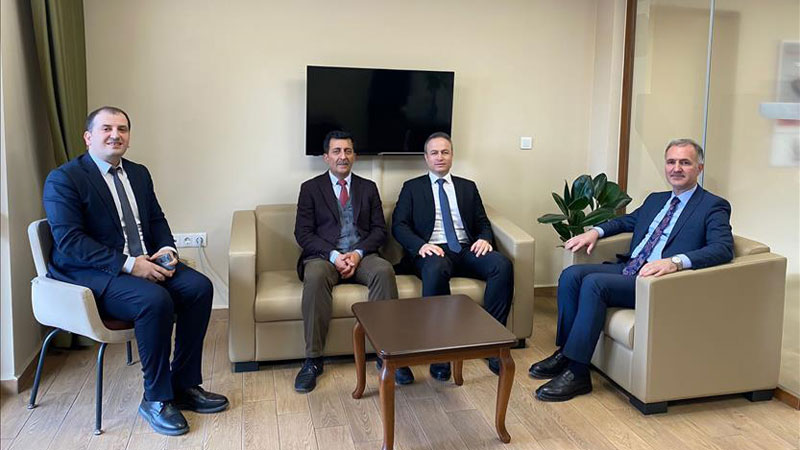 Başkan Taban’dan Ziraat Bankası Müdürü Aydın’a ziyaret