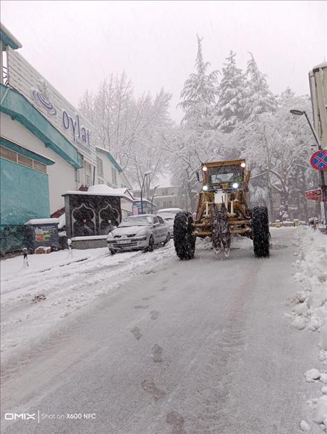 İnegöl’de kara anında müdahale