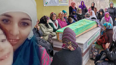 Boşanma aşamasındaki eşinin öldürdüğü Yeliz, son yolculuğuna uğurlandı