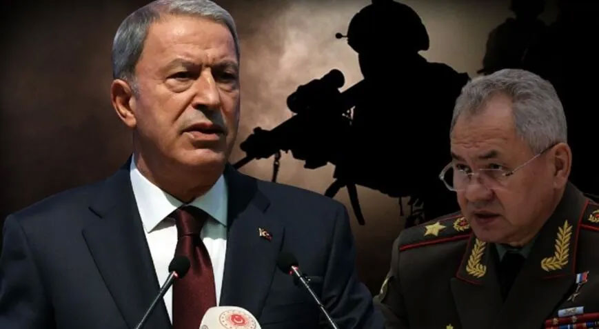 Bakan Akar’dan Rus mevkidaşına Suriye mesajı: Tek amacımız terörle mücadele