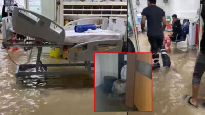 Deprem bölgesi için kritik uyarı! Şanlıurfa’yı sel bastı; acil servis sular altında, okullar tatil!