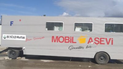 BUSİAD Mutfak deprem bölgesinde 2 bin kişiye hizmet veriyor