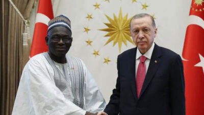 Erdoğan, Gambiya Büyükelçisi Conteh’i kabul etti