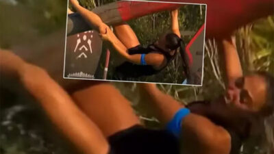 ‘Dizim döndü’ diye bağırmaya başladı! Korkutan anlar…