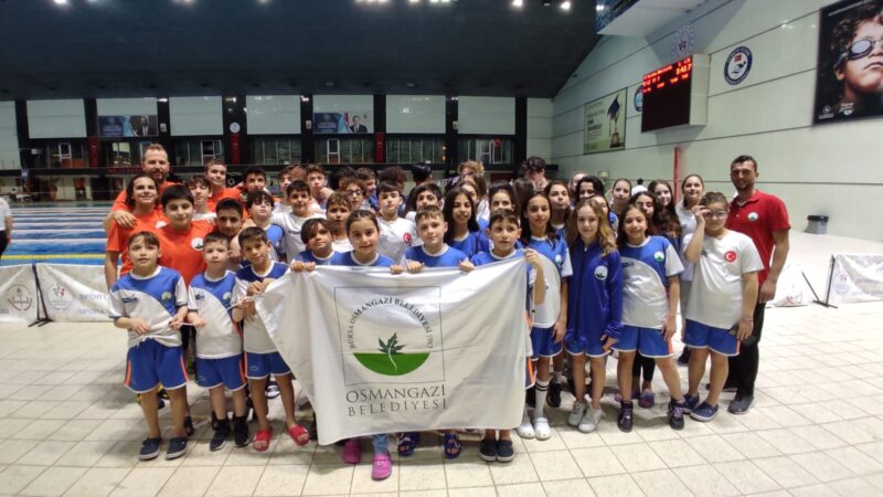 Osmangazili kulaçlardan önemli başarı Türkiye Yüzme Federasyonu 11-12 Yaş Ulusal Gelişim Projesi 1.Vize ve