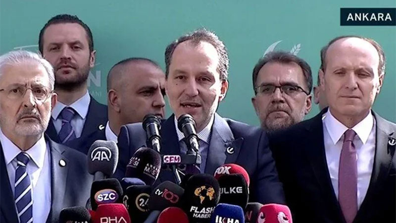 Yeniden Refah Partisi’nden Cumhur İttifakı kararı