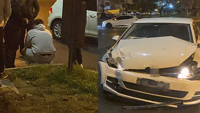 Şaşırtan talihsizlik! Yeni aldığı otomobili bu hale geldi, gözyaşlarını tutamadı