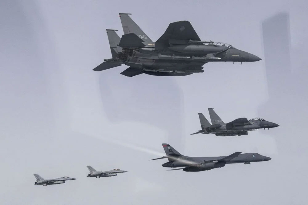 Kore yarımadasında gövde gösterisi