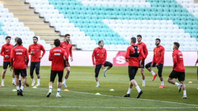 A Milli Takım Hırvatistan maçına hazır