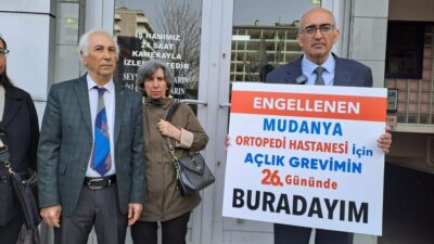 Mudanya’daki açlık grevinde 26. gün! Hastane için AK Parti’ye gitti…