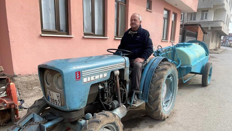 Bursa’da ilginç olay! Gelen cezayla şaşkına döndü Bursa’nın İznik ilçesinde çiftçilik yapan Ali Kılınç, evinin önünde duran