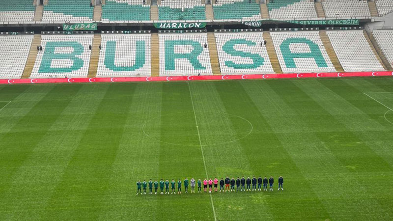 Seyircisiz maçta Bursaspor PFDK’lık oldu