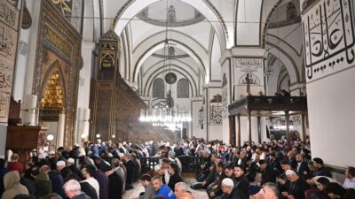 İlk teravih Ulucami’de