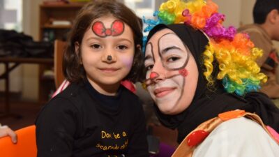 Depremzede çocukların yüzü Yıldırım’da gülüyor
