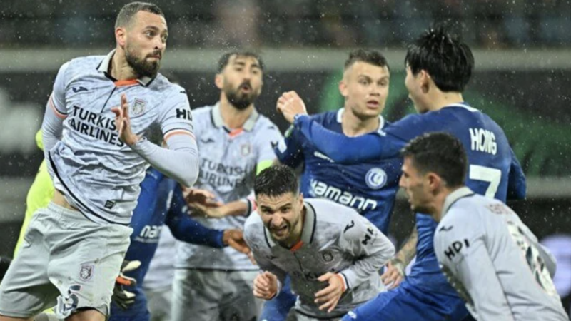 Başakşehir avantajı kaptı! Başakşehir, UEFA Avrupa Konferans Ligi son 16 turu ilk maçında