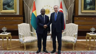 Cumhurbaşkanı Erdoğan, Gine Bissau Cumhurbaşkanı ile görüştü
