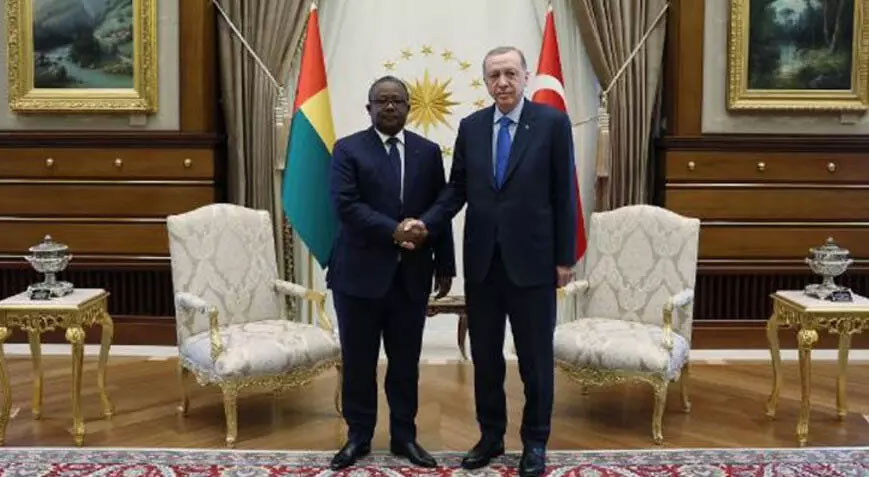 Cumhurbaşkanı Erdoğan, Gine Bissau Cumhurbaşkanı ile görüştü