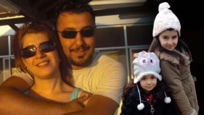 Depremde ölen polis memuru, eşi ve 2 çocuğuna gözyaşlarıyla veda