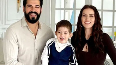 “Karan’a çok benziyor” demişti! Fahriye Evcen küçük oğlu Kerem’le ilk kez paylaştı