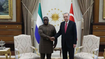 Cumhurbaşkanı Erdoğan, Julius Maada Bio ile görüştü