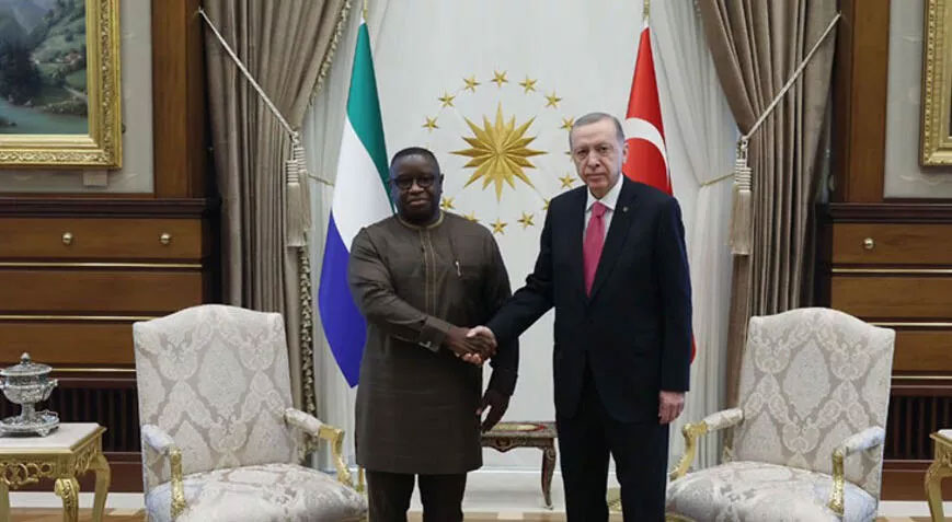 Cumhurbaşkanı Erdoğan, Julius Maada Bio ile görüştü