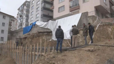 Başkentte istinat duvarı çöken bina ile ilgili yeni iddialar!