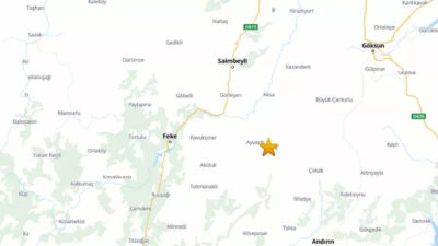 Adana’da deprem!