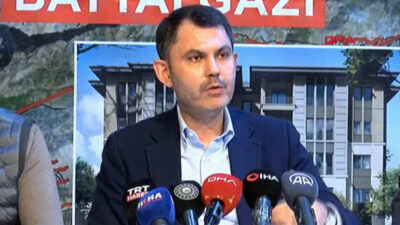 Bakan Kurum: 232 bin bina yıkık ya da ağır hasarlı