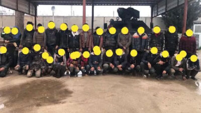 Kilis’te 30 kaçak göçmen yakalandı