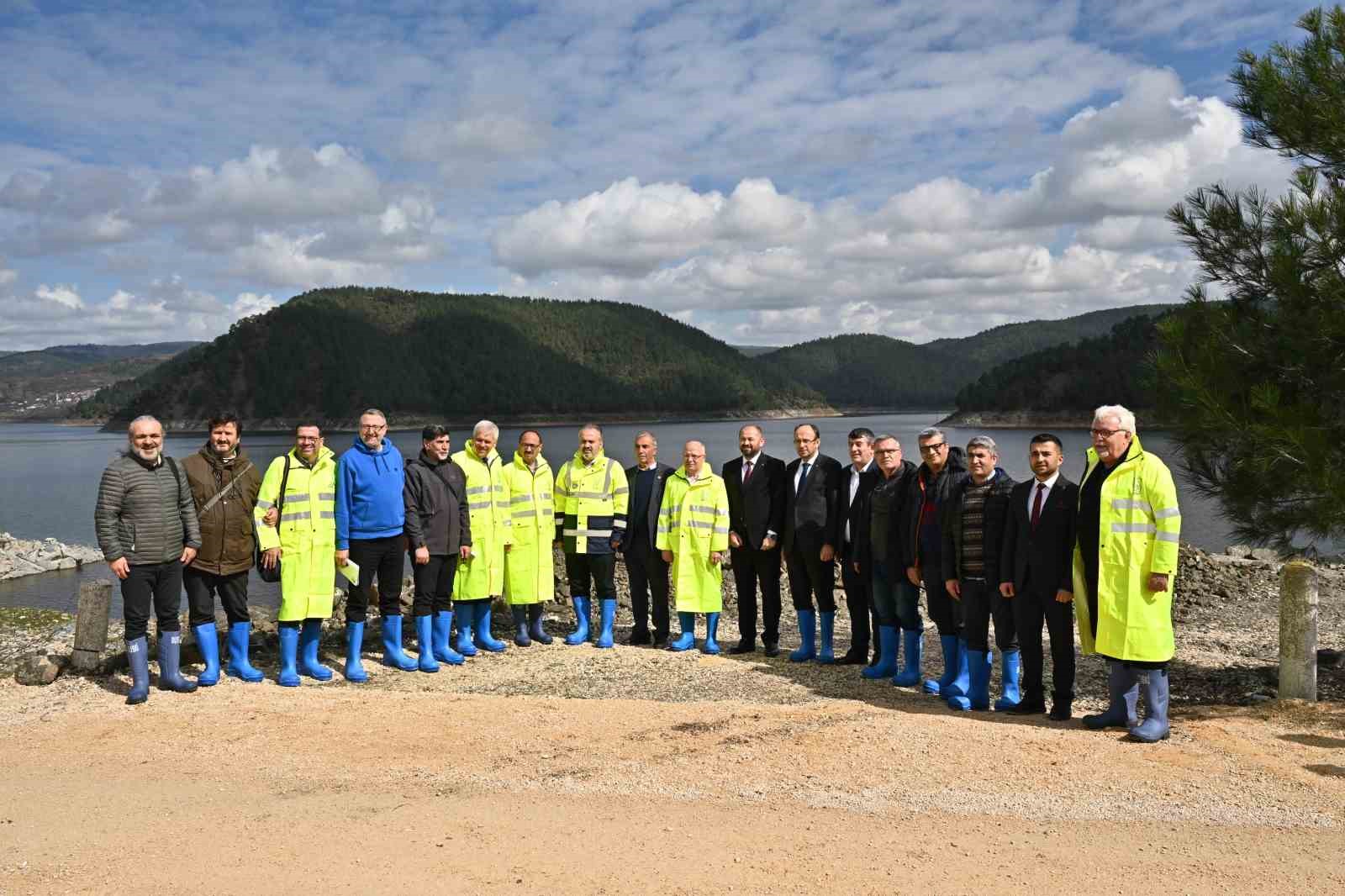 Bursa’nın yeni barajının suyu etap etap devrede