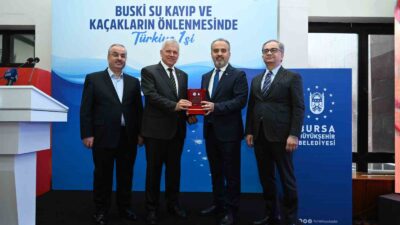 Bursa kayıp kaçakla mücadelede açık ara önde! Aktaş’tan BUSKİ ekibine teşekkür
