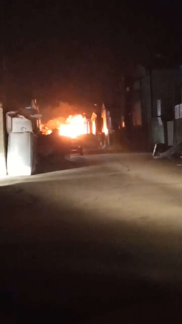 Bursa’da korkutan yangın Bursa’da korkutan yangın