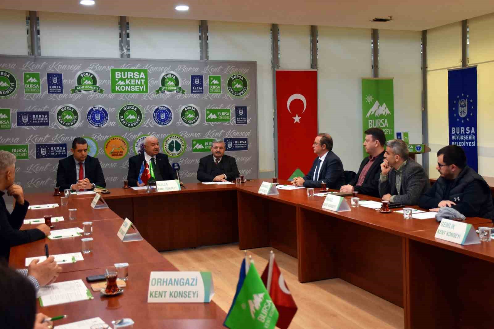 Bursa’da kent konseyleri ‘deprem’ gündemi ile toplandı Bursa’da kent konseyleri ‘deprem’ gündemi ile toplandı