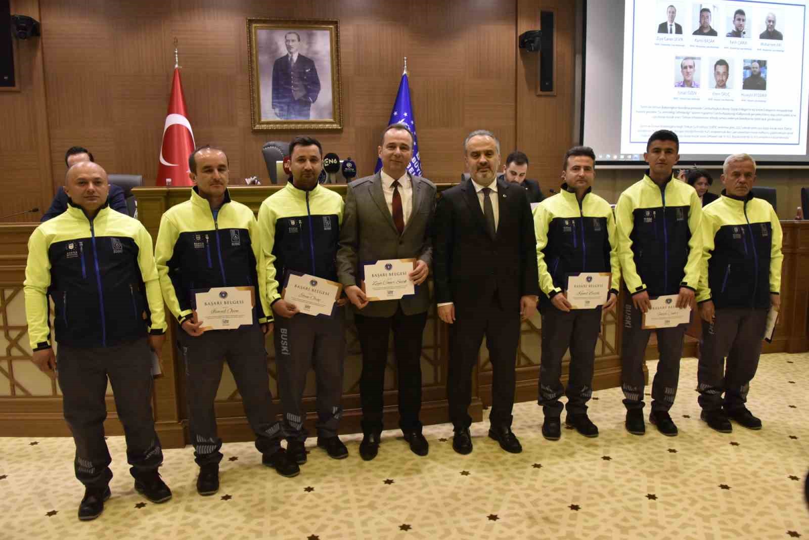 BUSKİ Bursa’nın gururu oldu