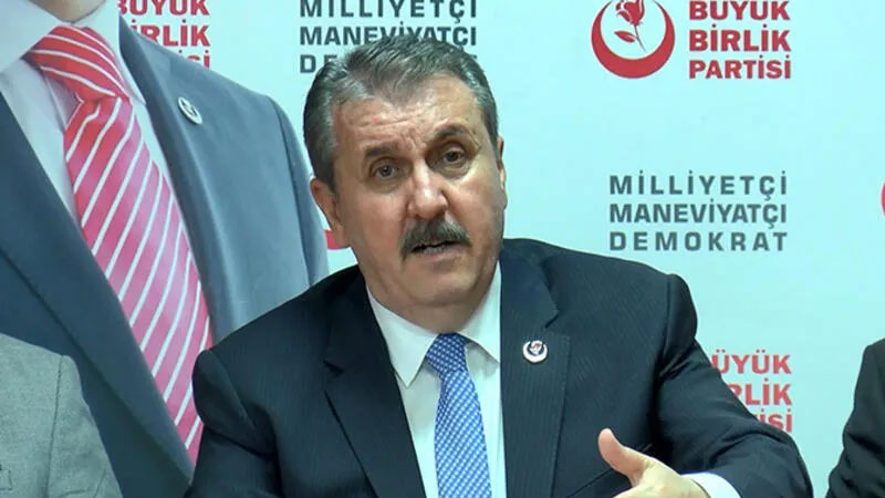BBP lideri Destici: HDP’yi İYİ Parti’ye tercih etmiş oldular