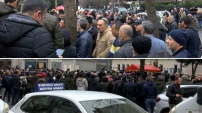 SGK önünde EYT izdihamı