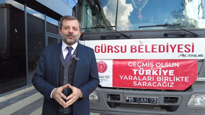 Deprem felaketinin ilk zamanlarında koordineli ve duyarlı bir yardım çalışmasına