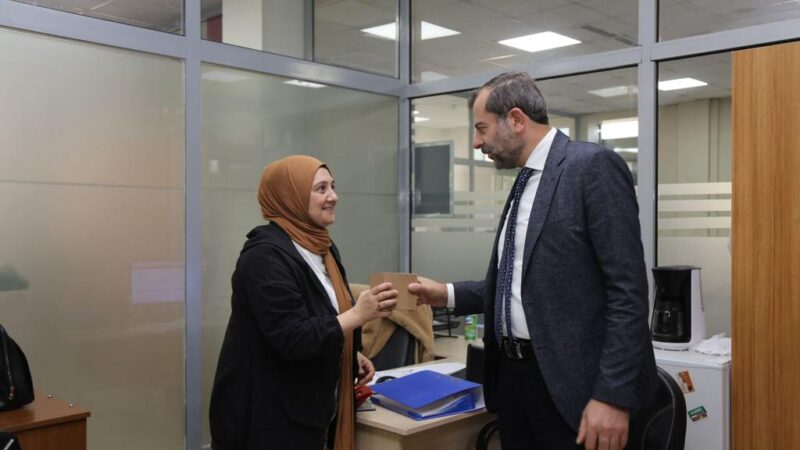 Başkan Işık’tan Kadınlar Günü ziyareti Afet bölgesinde saha çalışması yapan ve depremzedelerle birlikte olan Gürsu