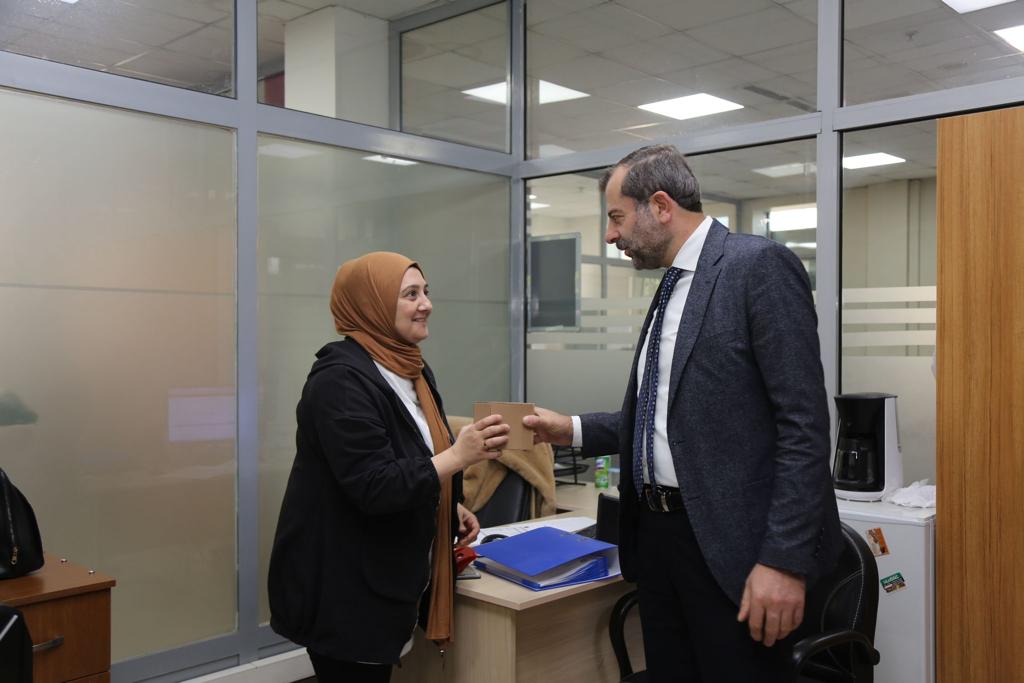 Başkan Işık’tan Kadınlar Günü ziyareti