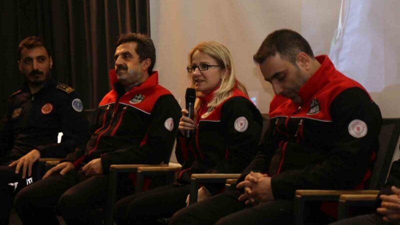 Gürsu’da afete karşı farkındalık eğitimi Deprem felaketinin ardından bölgeye ilk ulaşan arama kurtarma ekipleri arasında