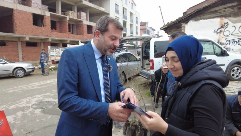 Kuraklık riskinin arttığı şu günlerde Gürsu Belediyesi çok anlamlı bir