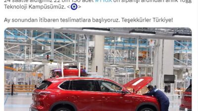 Bir günde 22 bin sipariş!