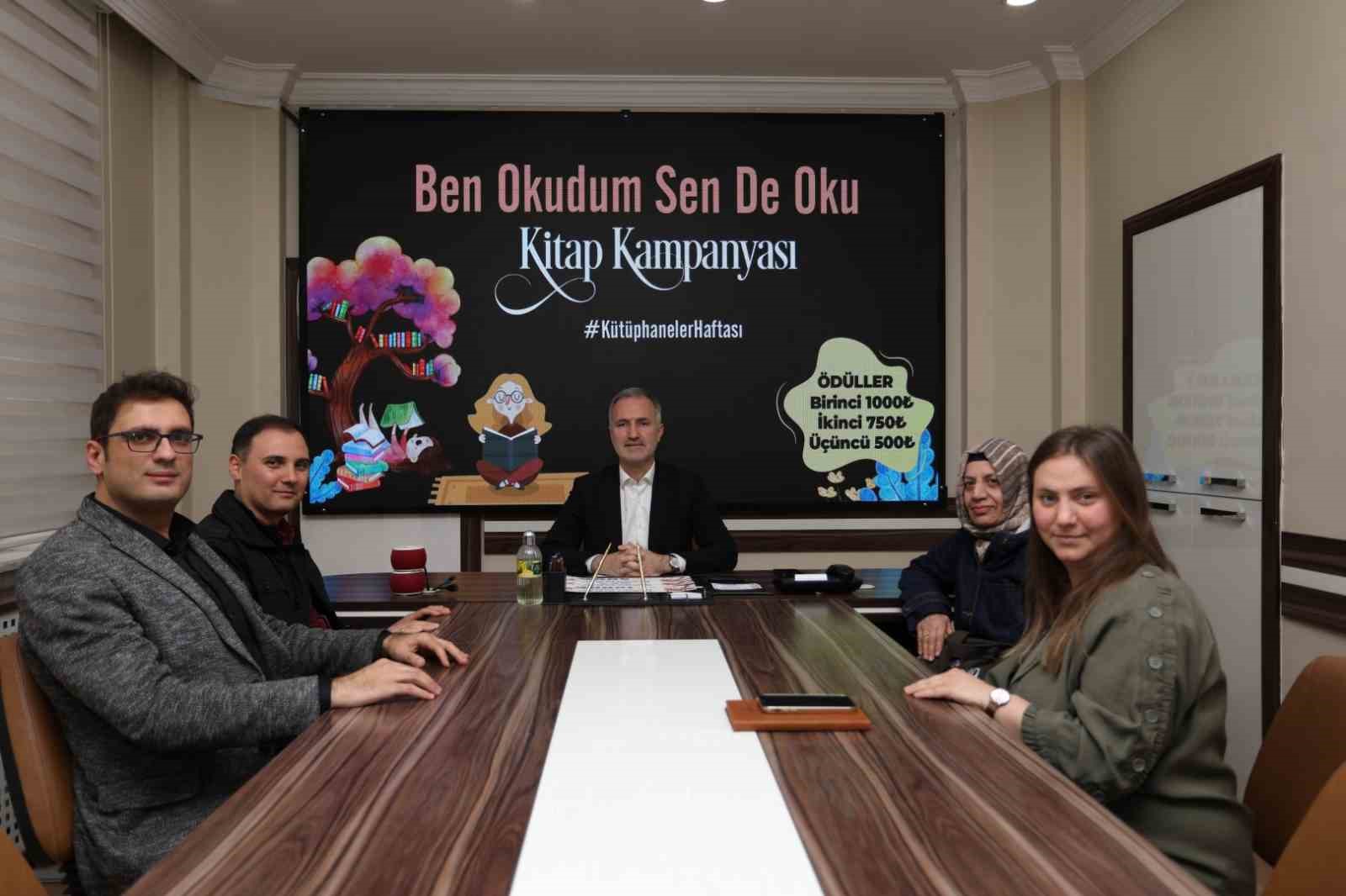 İnegöl’de Kitap Kampanyası’nın kazananları ödüllerini aldı